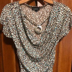 Women's A. Byer scoop-neck blouse